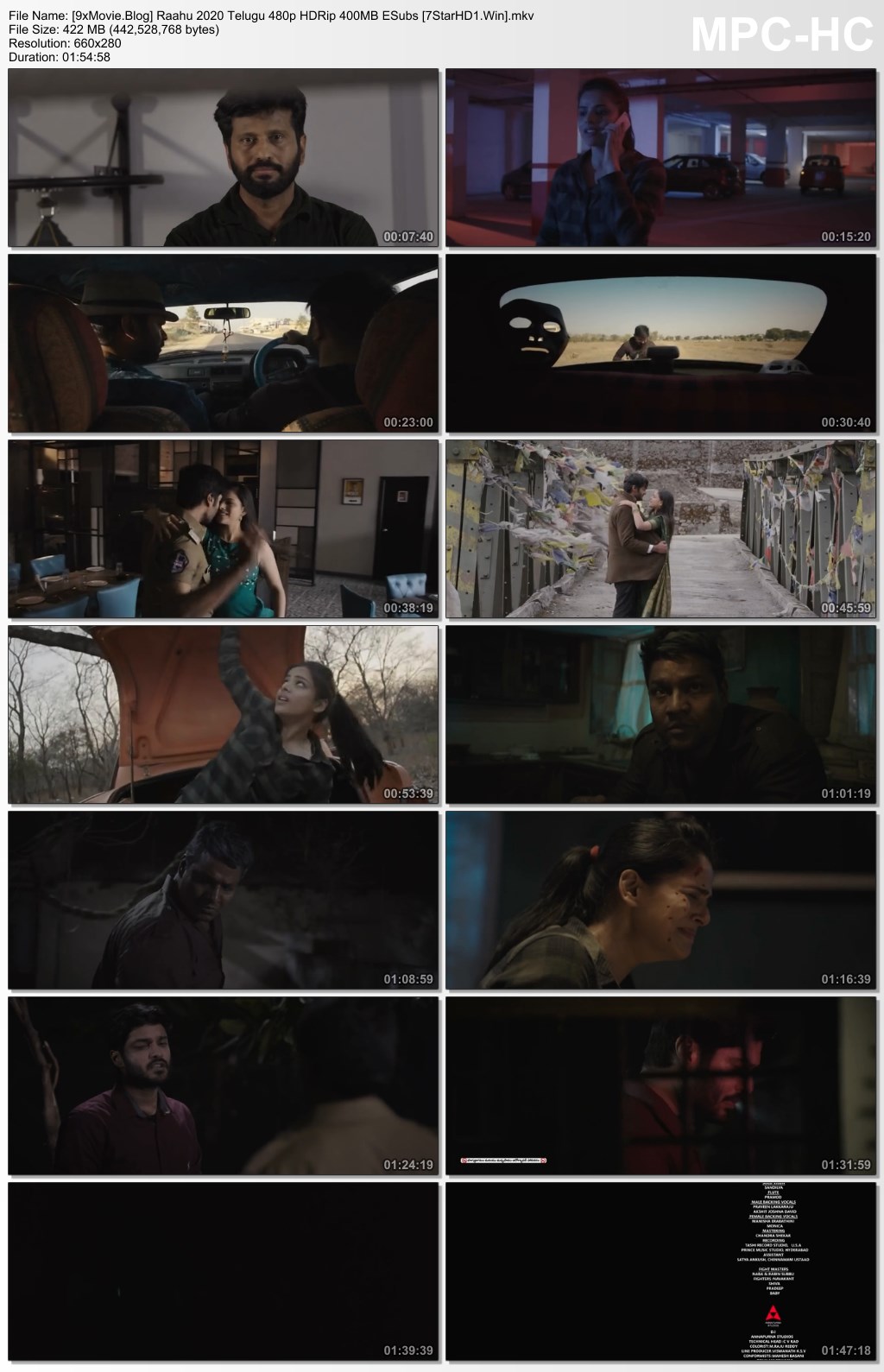 Raahu 2020 Telugu 480p HDRip x264 400MB ESubs