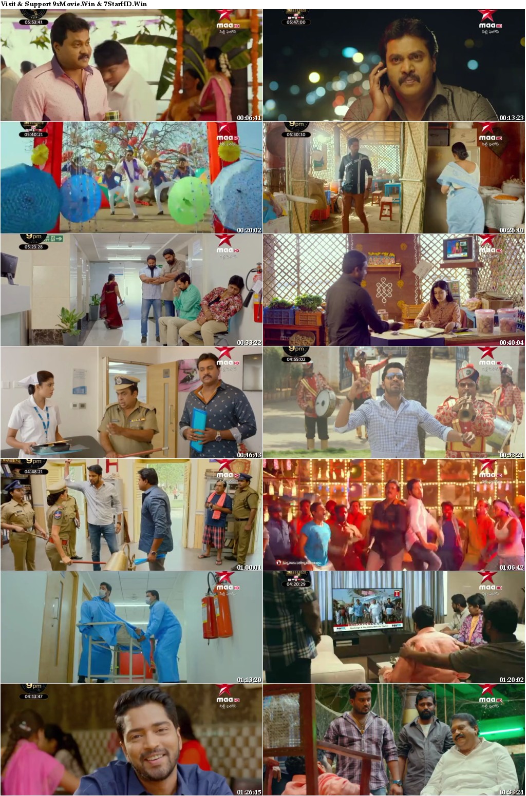 Silly Fellows 2018 Telugu Movie 480p HDTV x264 400MB