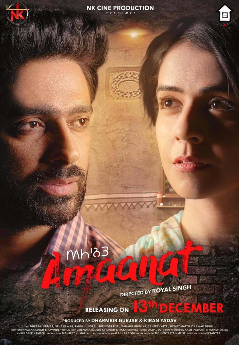 Amaanat 2019 Punjabi Full Movie 480p HDRip x264 300MB ESubs