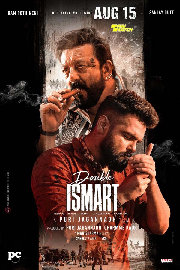 Double Ismart (2024) Hindi – Telugu PreDVDRip x264 AAC 1080p 720p 480p Download