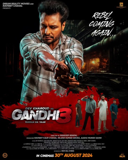 Gandhi 3 (2024) Punjabi ORG Full Movie HDRip | 1080p | 720p | 480p | ESubs