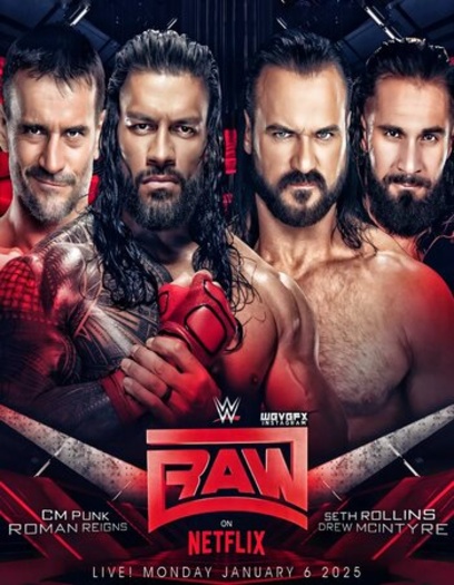 WWE Monday Night Raw (8th September2025) NF English Full Show HDRip | 720p | 480p